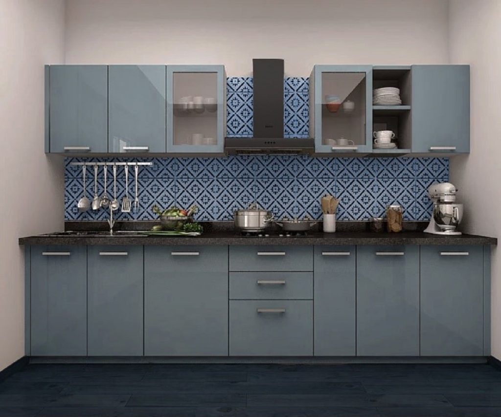 pvc modular kitchen design delhi